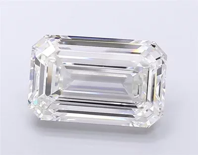 13.06ct G VVS2 Rare Carat Ideal Cut Emerald Lab Grown Diamond