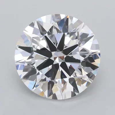 2.21ct D FL Rare Carat Ideal Cut Round Lab Grown Diamond