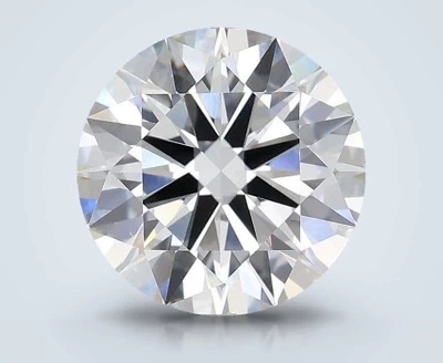 2.54ct H VVS2 Rare Carat Ideal Cut Round Lab Grown Diamond