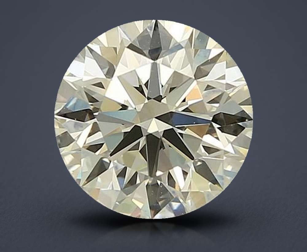 2.35ct H IF Rare Carat Ideal Cut Round Diamond