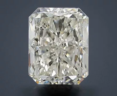 2.01ct J SI1 Rare Carat Ideal Cut Radiant Diamond