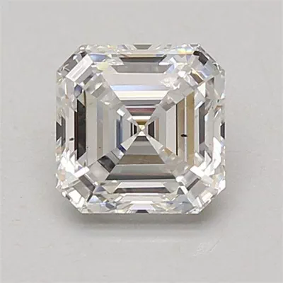 1.50ct D VS2 Rare Carat Ideal Cut Asscher Lab Grown Diamond