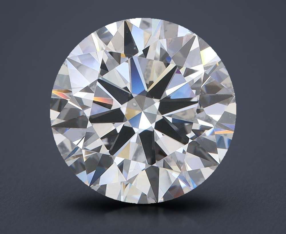 4.37ct D FL Rare Carat Ideal Cut Round Lab Grown Diamond