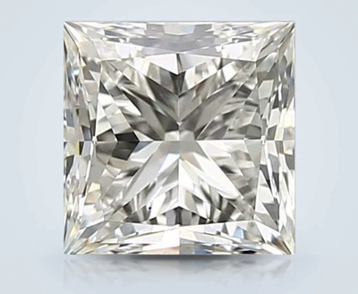 0.70ct H VS2 Rare Carat Ideal Cut Princess Diamond