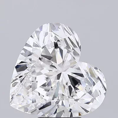 7.02ct E VS1 Rare Carat Ideal Cut Heart Lab Grown Diamond