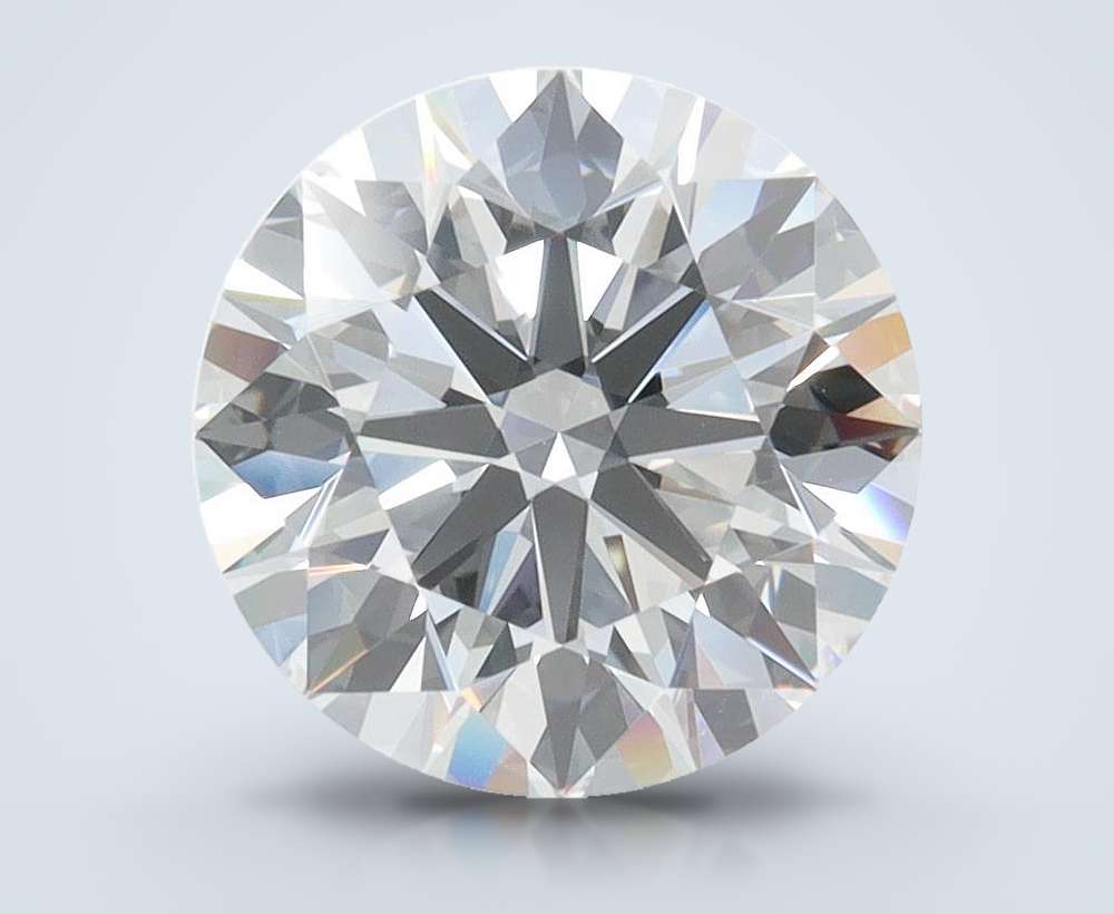 2.92ct D FL Rare Carat Ideal Cut Round Lab Grown Diamond