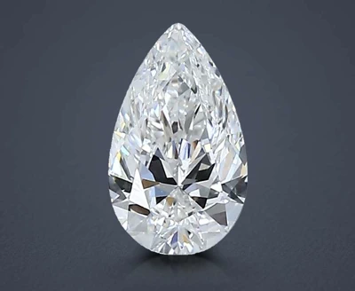 0.53ct E VS2 Rare Carat Ideal Cut Pear Diamond