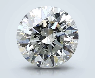 1.62ct J SI2 Rare Carat Ideal Cut Round Diamond