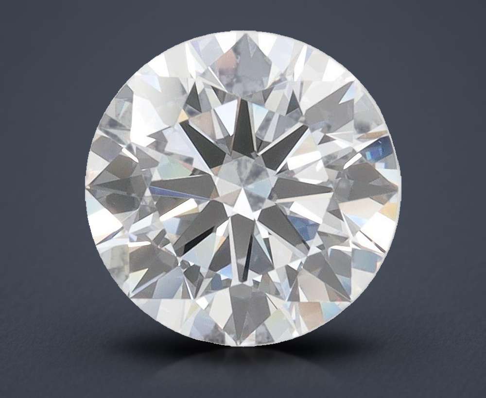1.51ct D FL Rare Carat Ideal Cut Round Lab Grown Diamond