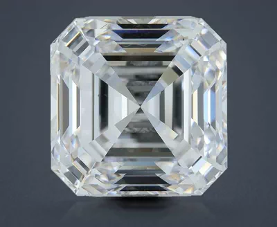6.51ct E VS1 Rare Carat Ideal Cut Asscher Lab Grown Diamond