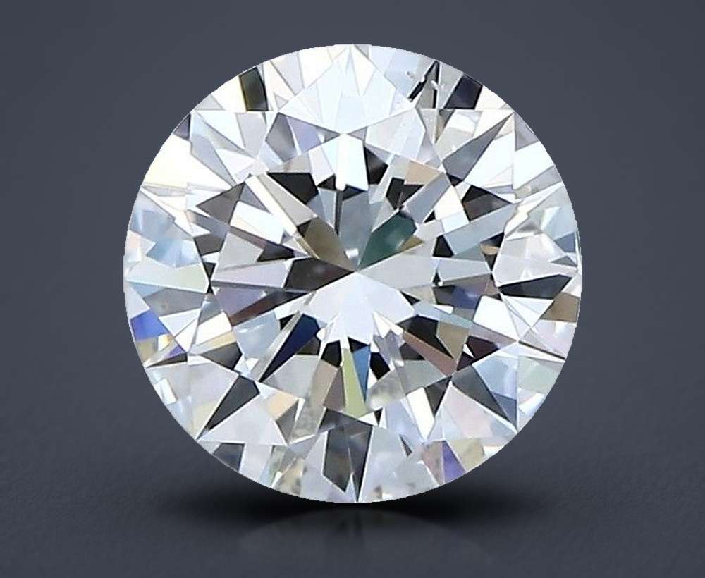 1.50ct D SI1 Rare Carat Ideal Cut Round Diamond