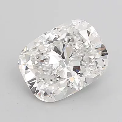 2.71ct F VVS2 Rare Carat Ideal Cut Cushion Lab Grown Diamond
