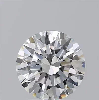 2.51ct F SI1 Rare Carat Ideal Cut Round Diamond