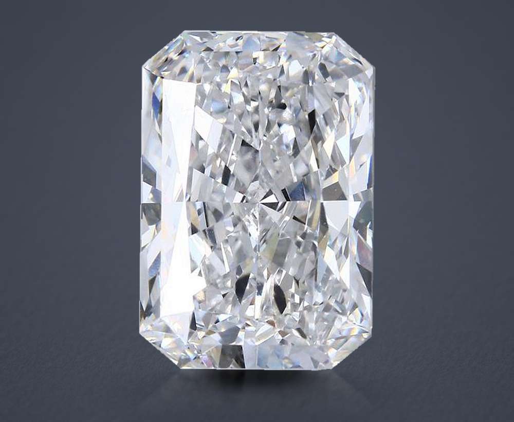 14.00ct F VS1 Excellent Cut Radiant Lab Grown Diamond