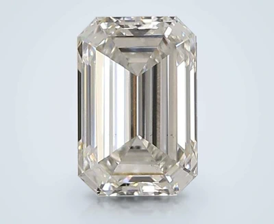 1.45ct G VS2 Rare Carat Ideal Cut Emerald Lab Grown Diamond