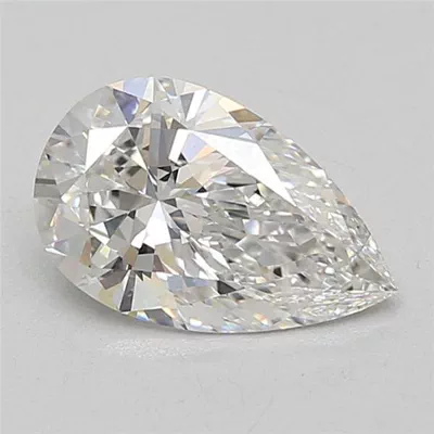 1.62ct E VVS2 Rare Carat Ideal Cut Pear Lab Grown Diamond