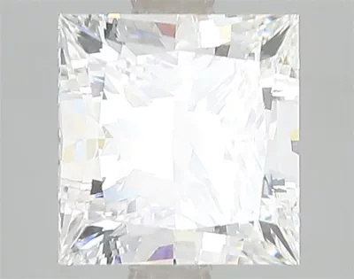 3.01ct D VS1 Rare Carat Ideal Cut Princess Lab Grown Diamond