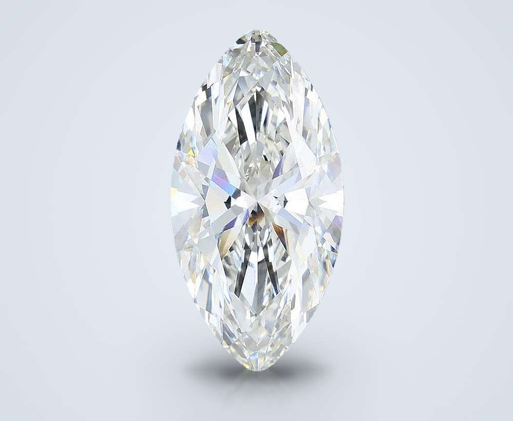 10.06ct H VVS2 Rare Carat Ideal Cut Marquise Lab Grown Diamond