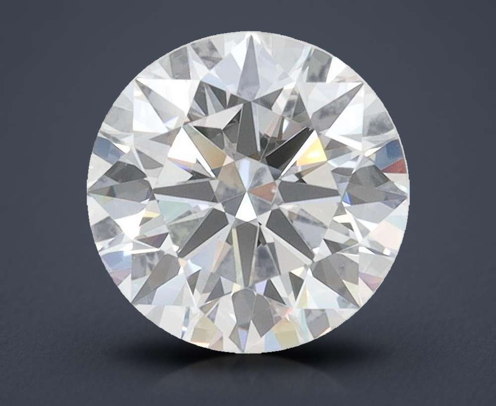 2.04ct D VVS1 Rare Carat Ideal Cut Round Lab Grown Diamond