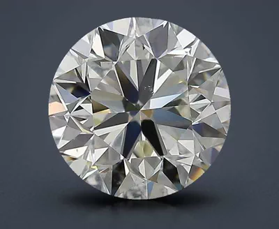 3.01ct K VS2 Very Good Cut Round Diamond