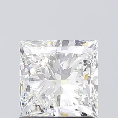 1.25ct F VS1 Rare Carat Ideal Cut Princess Lab Grown Diamond