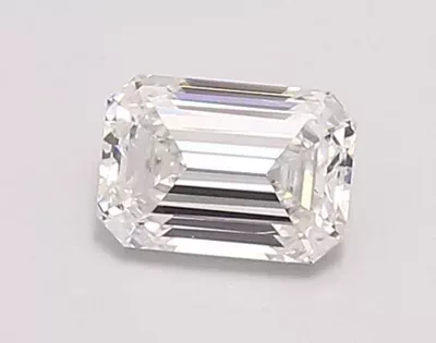 0.84ct D VVS2 Rare Carat Ideal Cut Emerald Lab Grown Diamond