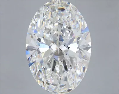 12.04ct F VVS2 Rare Carat Ideal Cut Oval Lab Grown Diamond