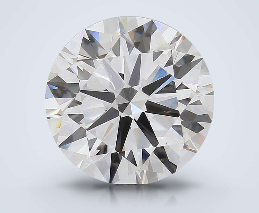9.02ct E VVS2 Excellent Cut Round Lab Grown Diamond