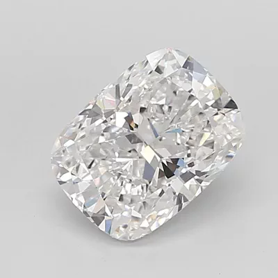 3.05ct E VVS2 Rare Carat Ideal Cut Cushion Lab Grown Diamond