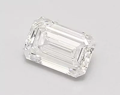 0.81ct D VVS2 Excellent Cut Emerald Lab Grown Diamond