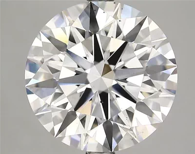 6.06ct E VS2 Rare Carat Ideal Cut Round Lab Grown Diamond