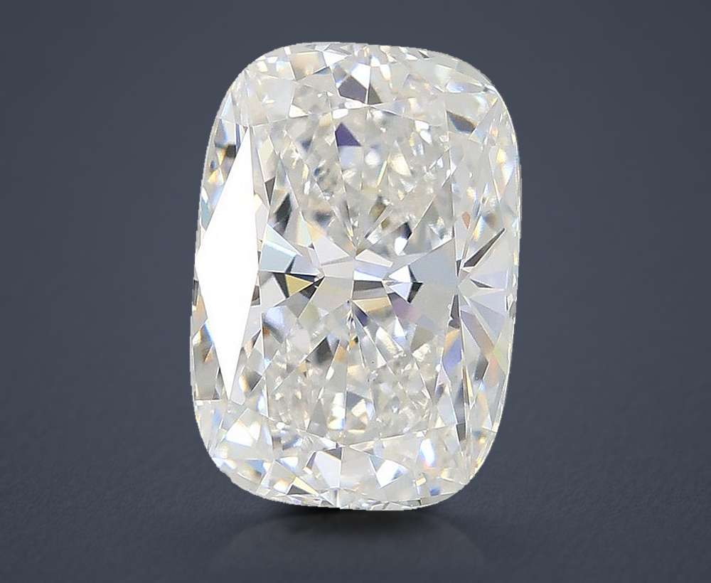 3.52ct E VS1 Rare Carat Ideal Cut Cushion Lab Grown Diamond