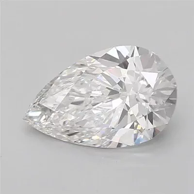 1.55ct E VS1 Rare Carat Ideal Cut Pear Lab Grown Diamond