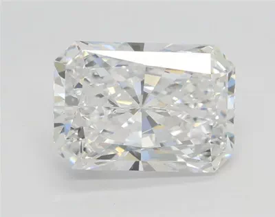 2.06ct D VS2 Rare Carat Ideal Cut Radiant Lab Grown Diamond