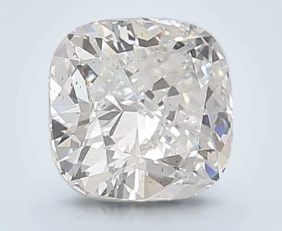 3.05ct E SI1 Rare Carat Ideal Cut Cushion Lab Grown Diamond