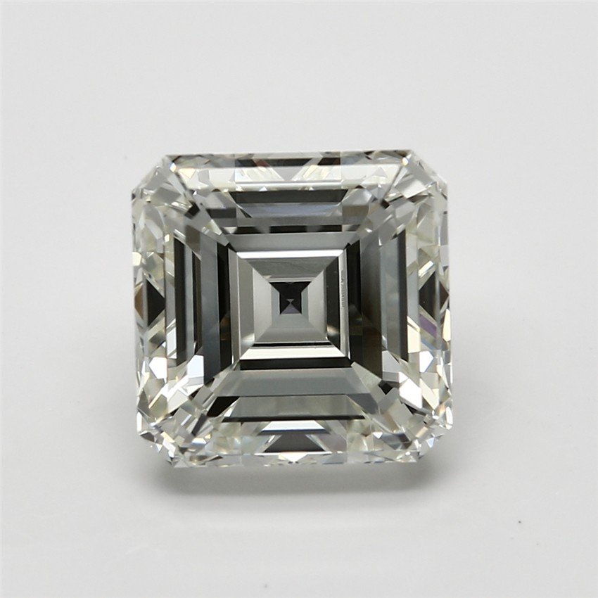 3.03ct K VVS2 Excellent Cut Asscher Diamond