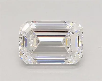 2.04ct D VS1 Rare Carat Ideal Cut Emerald Lab Grown Diamond