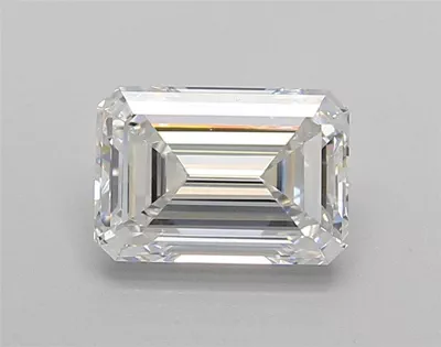 1.51ct E VS2 Rare Carat Ideal Cut Emerald Lab Grown Diamond