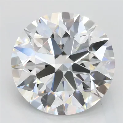 2.97ct D FL Rare Carat Ideal Cut Round Lab Grown Diamond