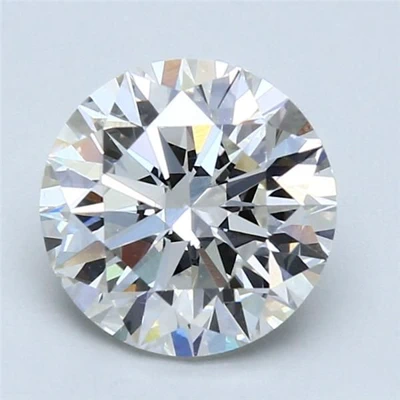 2.82ct E VS1 Rare Carat Ideal Cut Round Lab Grown Diamond