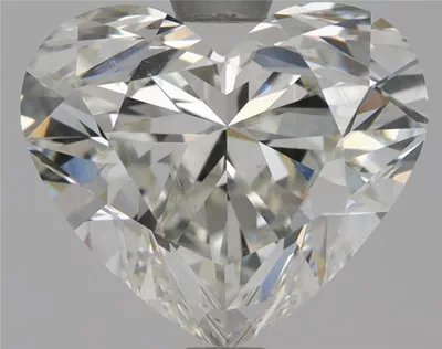 2.16ct J SI1 Rare Carat Ideal Cut Heart Diamond