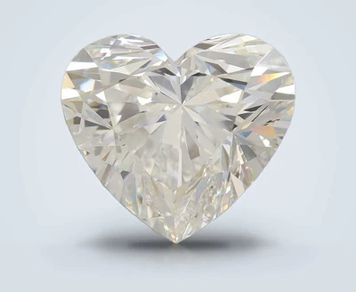 10.33ct F VVS2 Rare Carat Ideal Cut Heart Lab Grown Diamond