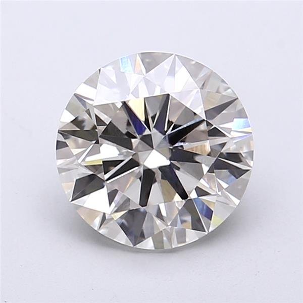 2.07ct H VS1 Rare Carat Ideal Cut Round Lab Grown Diamond