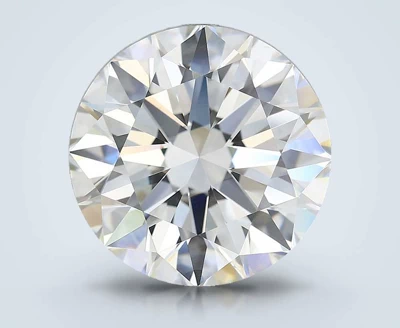 5.03ct E VS2 Rare Carat Ideal Cut Round Diamond