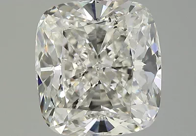 5.00ct J SI2 Rare Carat Ideal Cut Cushion Diamond