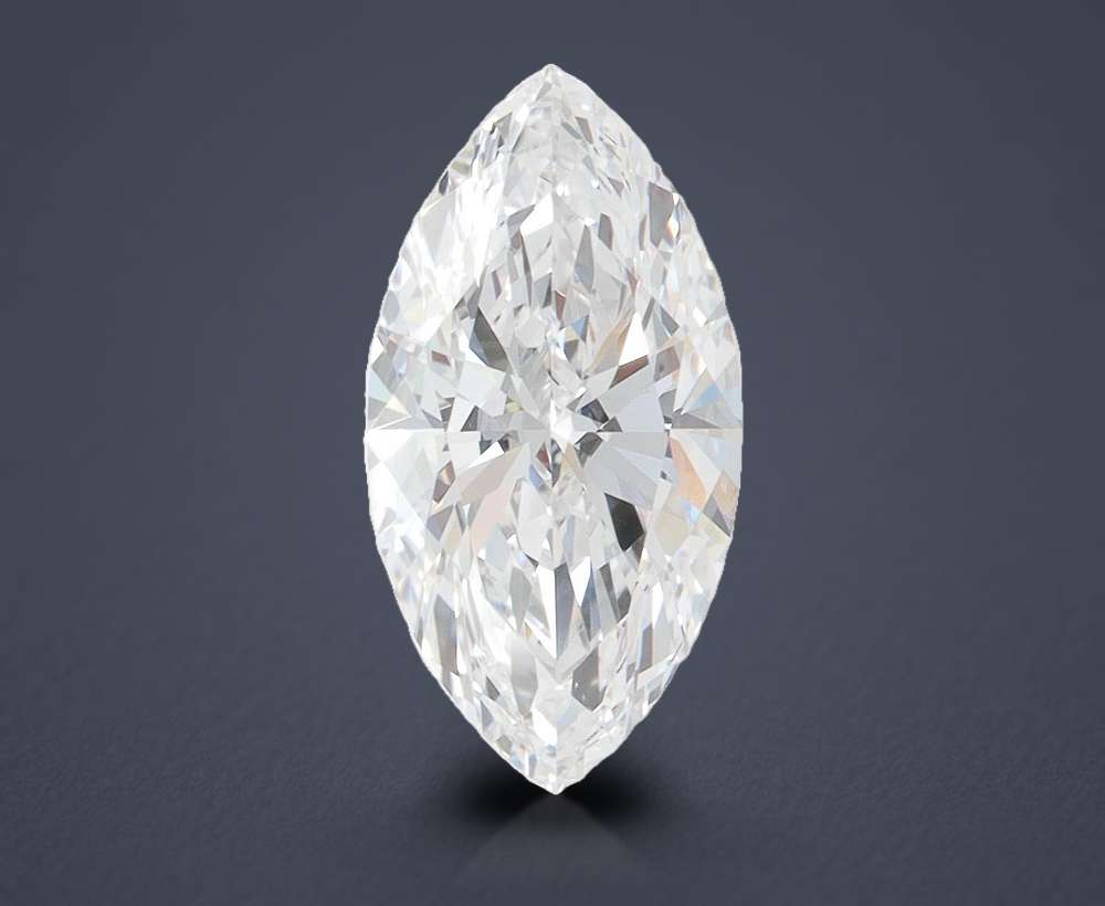 2.08ct D VVS1 Rare Carat Ideal Cut Marquise Lab Grown Diamond