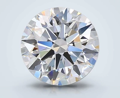 2.54ct D VVS1 Rare Carat Ideal Cut Round Lab Grown Diamond