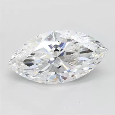 2.09ct D VVS1 Very Good Cut Marquise Lab Grown Diamond
