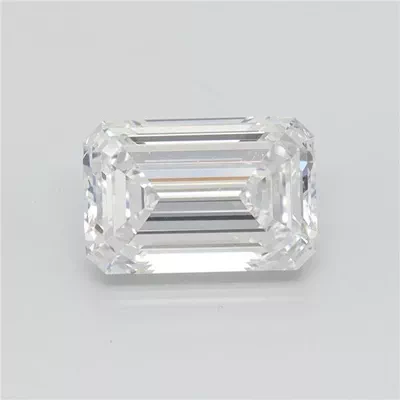 2.02ct E VS1 Rare Carat Ideal Cut Emerald Lab Grown Diamond