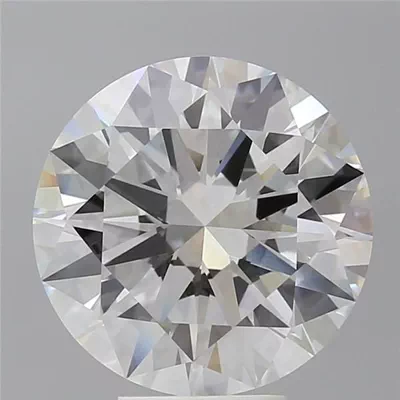 6.53ct E VVS1 Excellent Cut Round Lab Grown Diamond